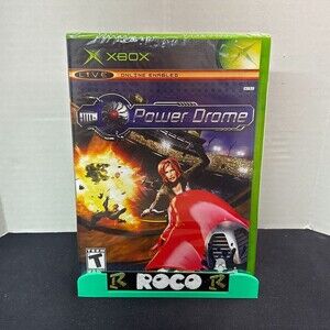 Power Drome Futuristic Racing Online XB (Microsoft Xbox, 2004) SEALED BN